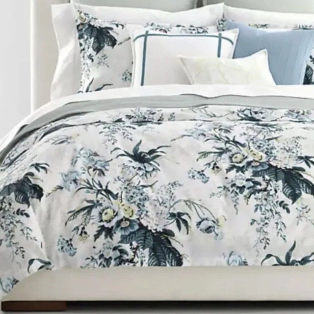 5 Pc Set Lauren Ralph Lauren Eden Botanical Duvet Cover Set 2 Euro Shams